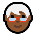 🧓🏾 older person: medium-dark skin tone display on Windows